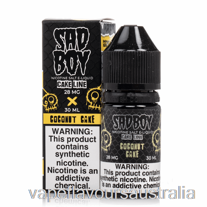 Vape Australia Coconut Cake - Sadboy Salts - 30mL 28mg